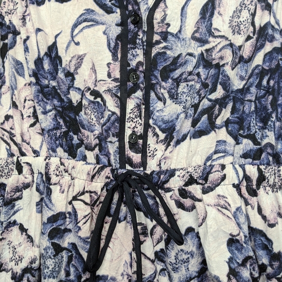 Simply Vera Wang Floral Dress A-Line Medium - Picture 4 of 7